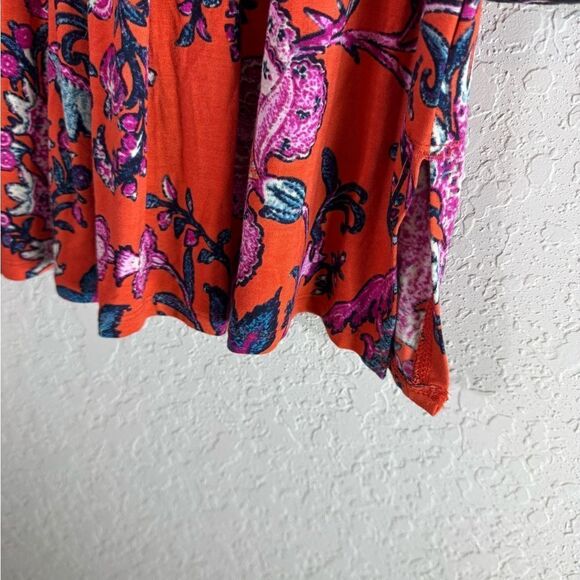 Soft Surroundings Samara Embellished Tunic Red Size M - Picture 5 of 11